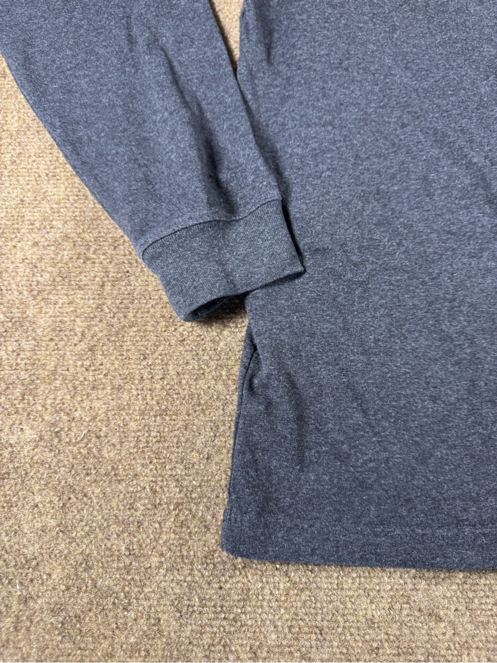 Carhartt Shirt Mens XL Tall Heather Grey Long Sleeve‎ Since 1889 Logo Tee XLT - Picture 12 of 13